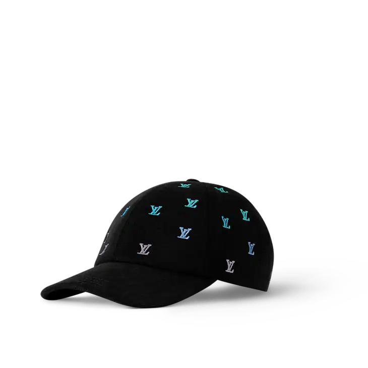 Louis Vuitton LV Blason Shading Denim Cap - M Size ONE SIZE - 1 Thumbnail