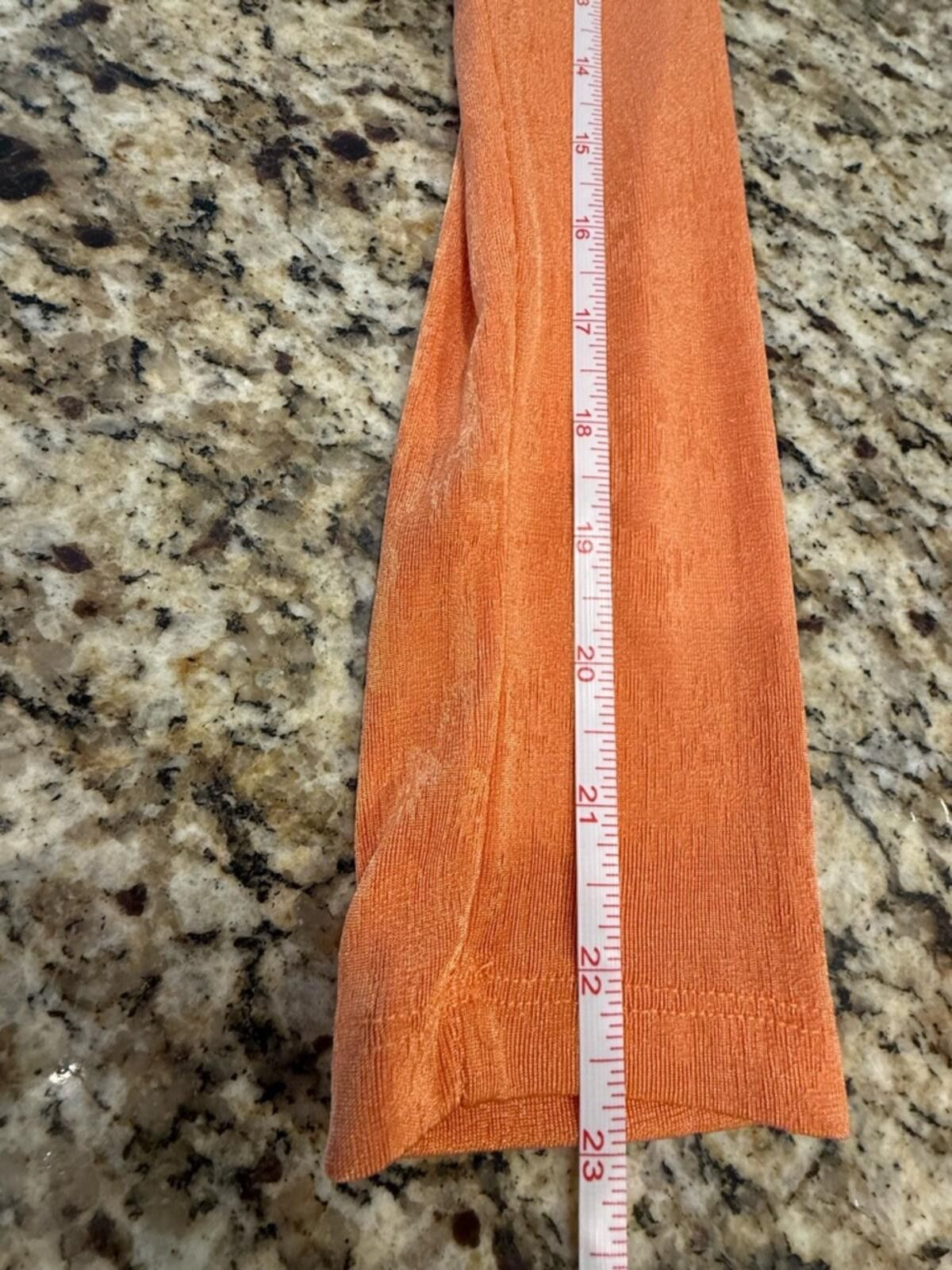 Other Princess Polly orange ribbed crop top ruched bow SZ 4 Size S / US 4 / IT 40 - 10 Thumbnail