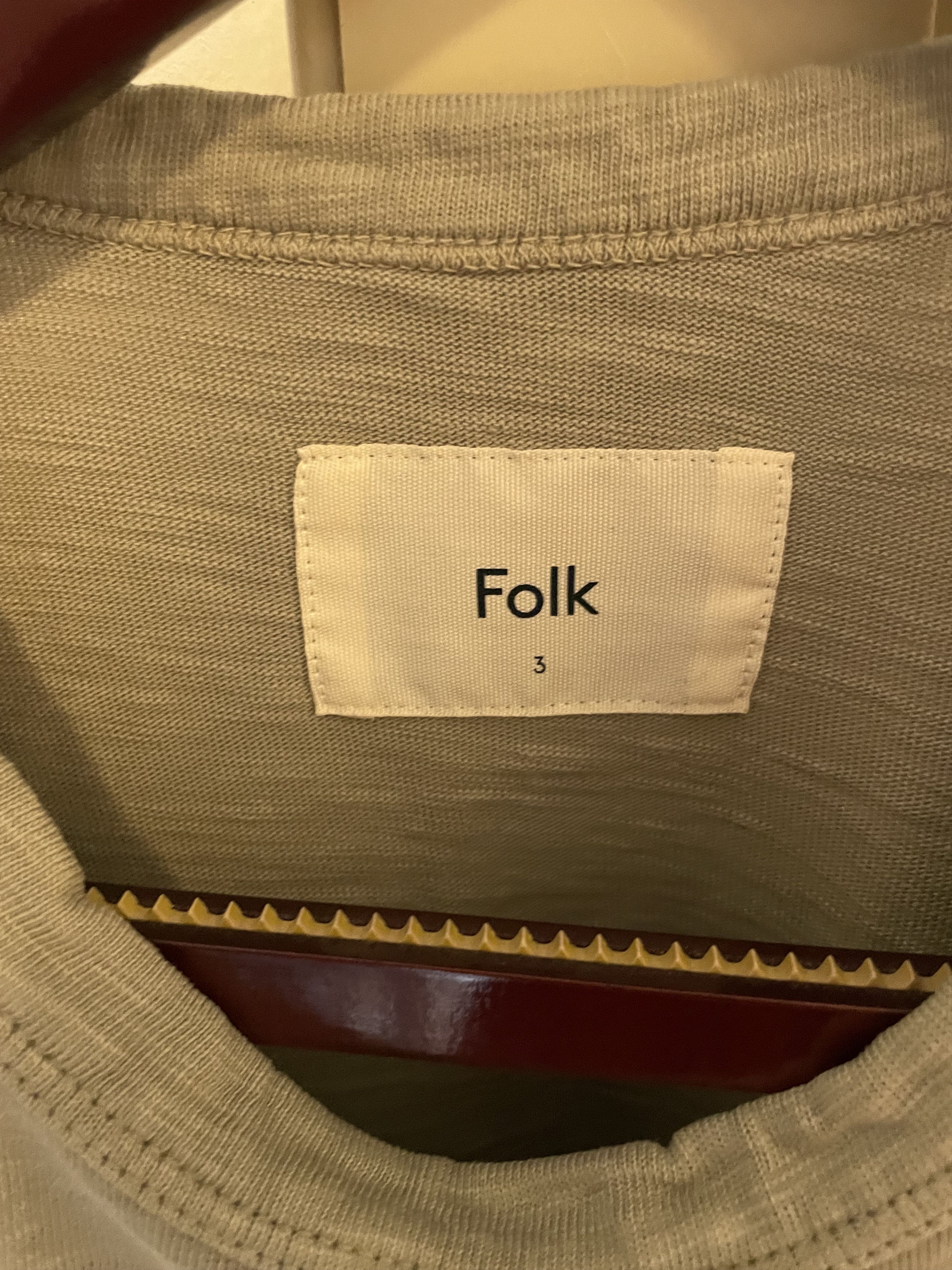 Folk Folk Short Sleeve Pocket Tee Size US L / EU 52-54 / 3 - 2 Thumbnail