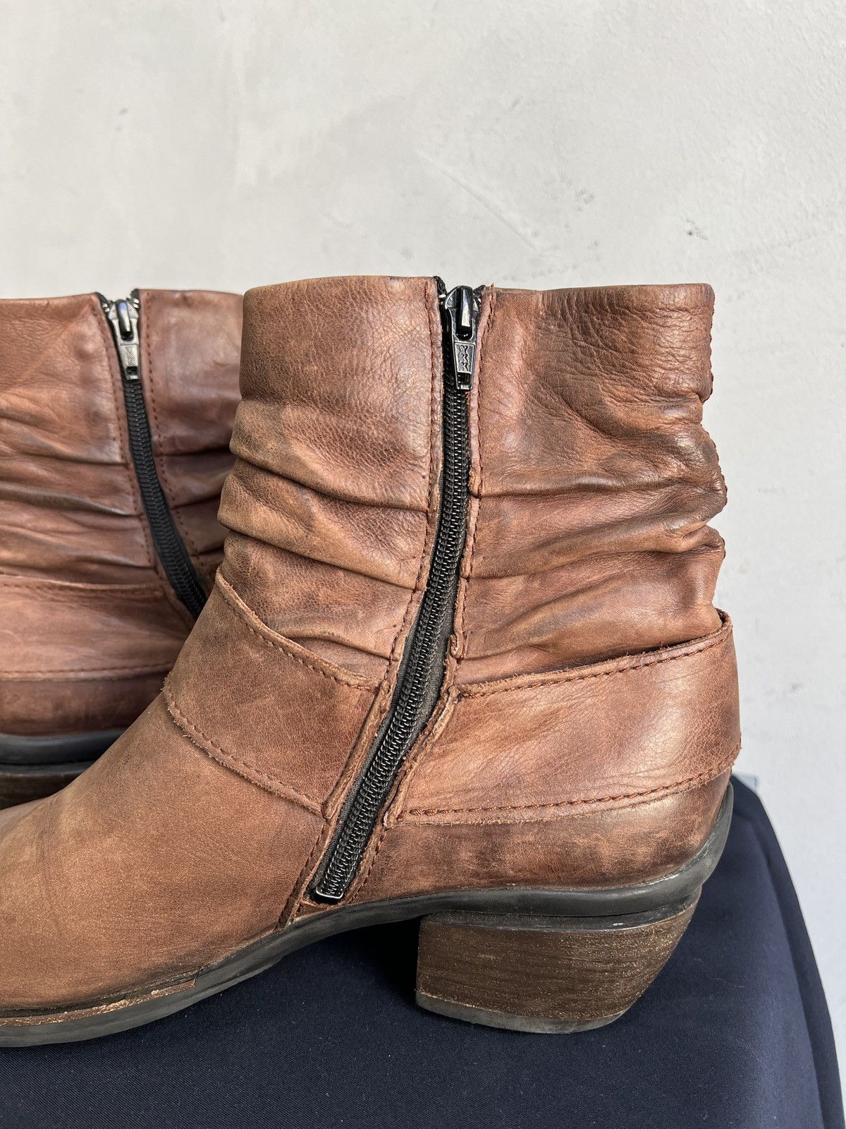 Western Rise Guidi style leather platform boots western style y2k Size US 9 / EU 42 - 9 Thumbnail