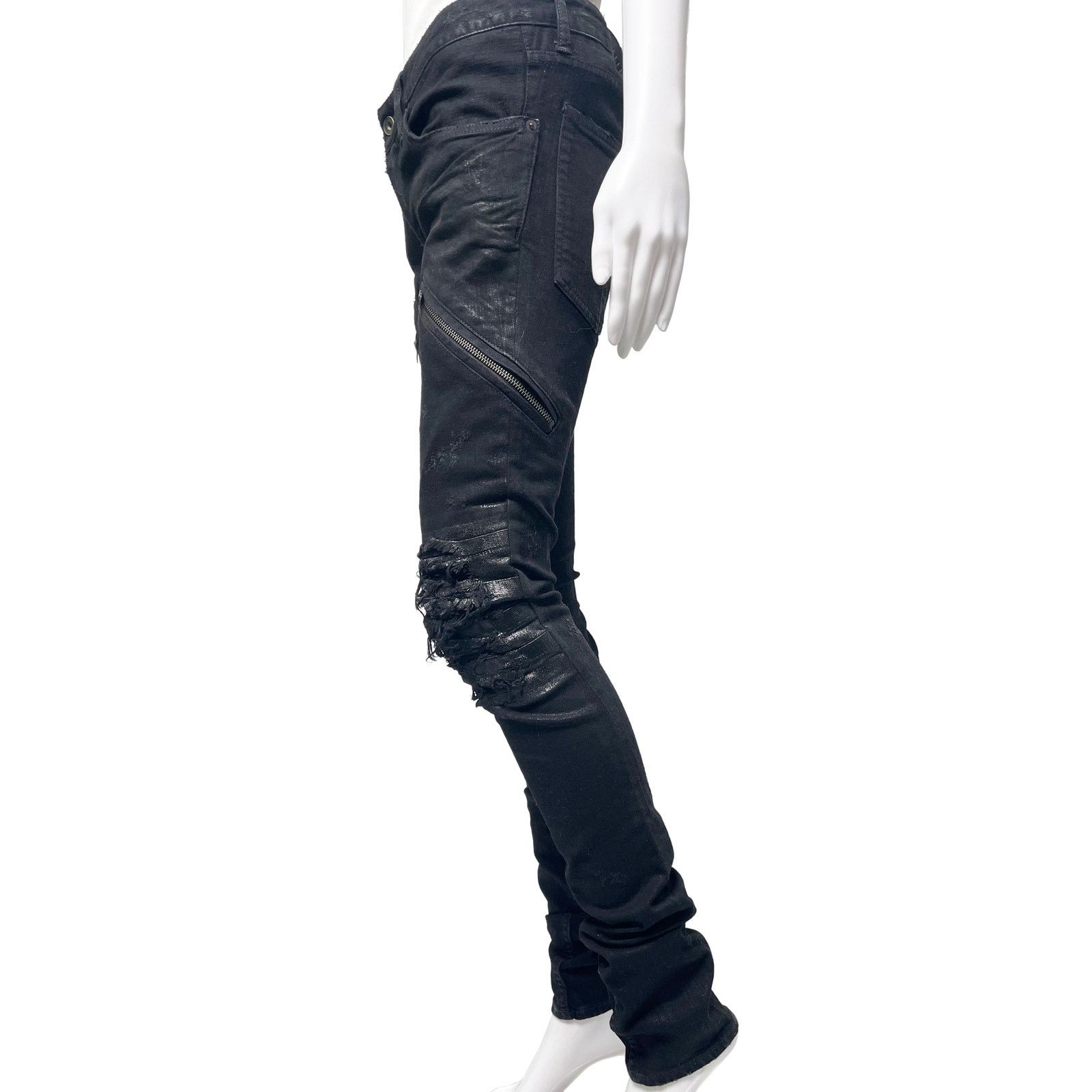 Le Grande Bleu (L.G.B.) Black Jeans Size 26" / US 2 / IT 38 - 2 Thumbnail