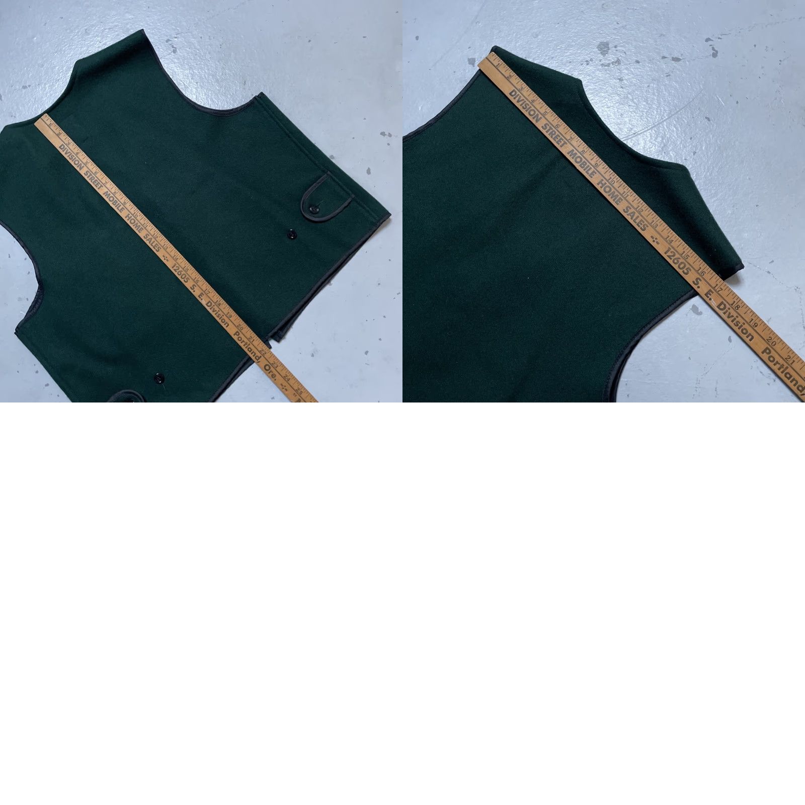 Vintage VINTAGE Carter’s Wool Zip Hunting Work Vest Unisex Adults 44 Green USA 70s 60s Workwear Hunting - Carter’s Size US S / EU 44-46 / 1 - 8 Thumbnail