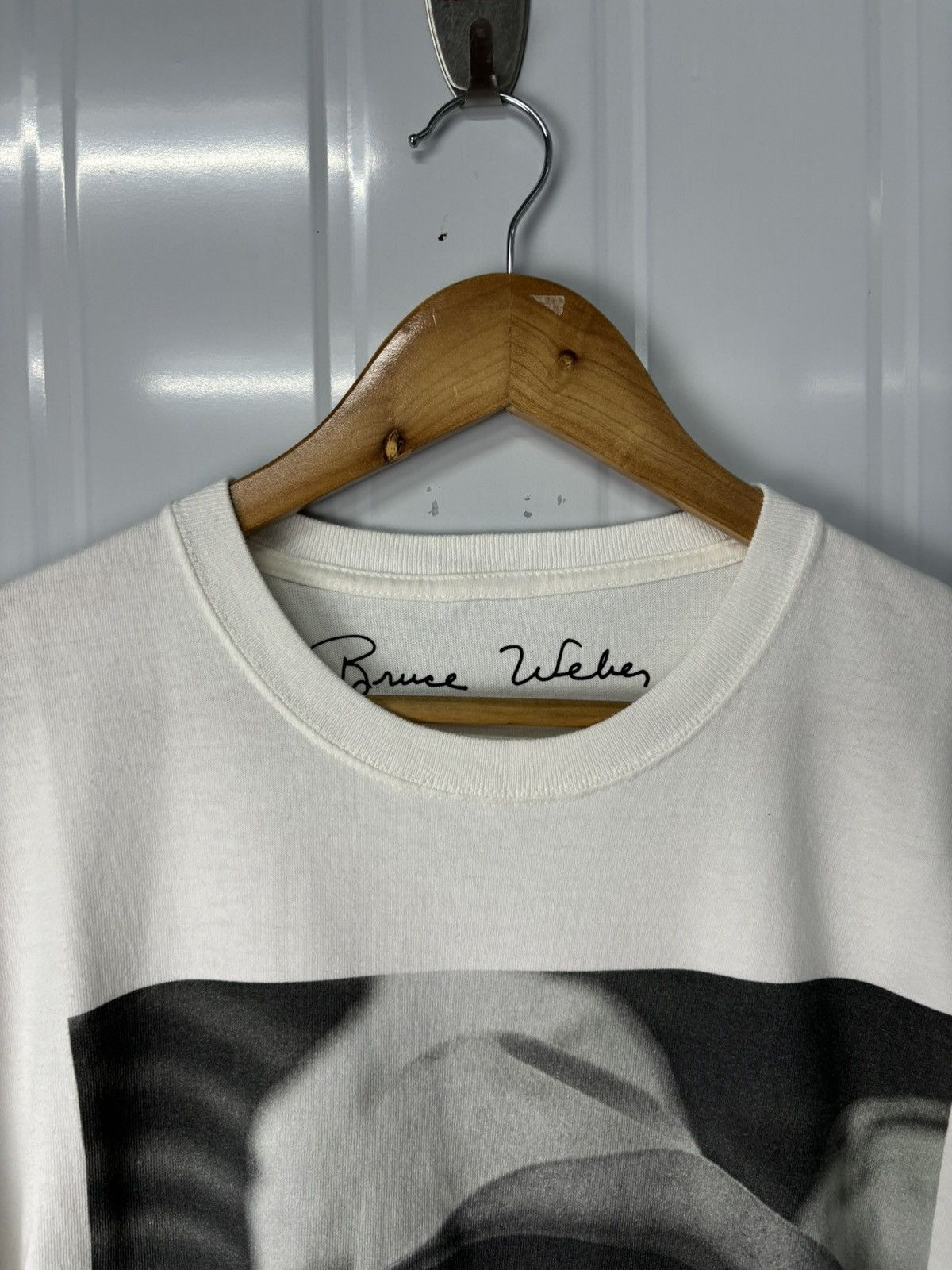 Vintage × Weber RARE! Bruce Weber Phototee Art Size US L / EU 52-54 / 3 - 5 Thumbnail