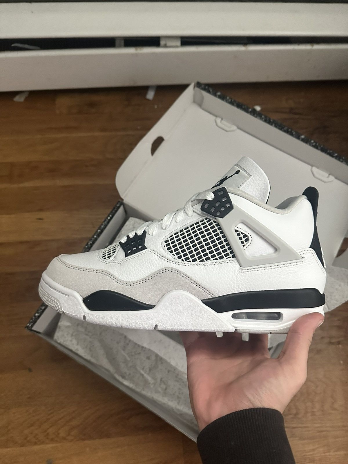 Jordan Brand × Nike Air Jordan 4 Military Black Size US 8.5 / EU 41-42 - 1 Thumbnail