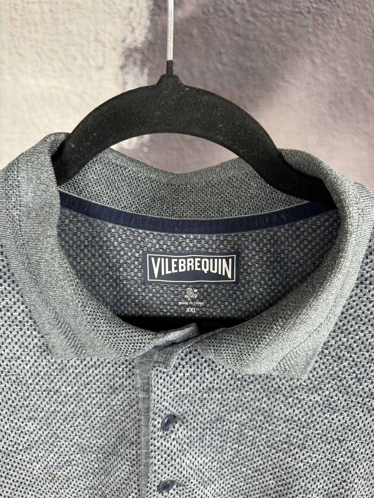 Vilebrequin Vilebrequin grey nylon jersey polo tee shirt size XXL Size US XXL / EU 58 / 5 - 7 Thumbnail
