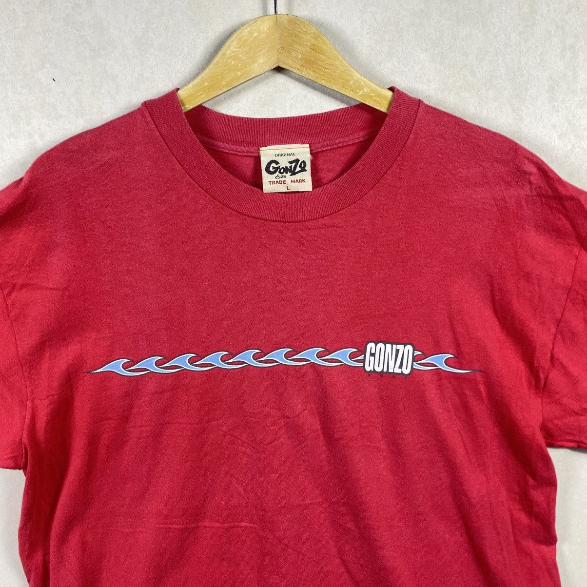 Vintage Vintage Gonzo Surf made in Usa Saiz XL Size US XL / EU 56 / 4 - 6 Thumbnail