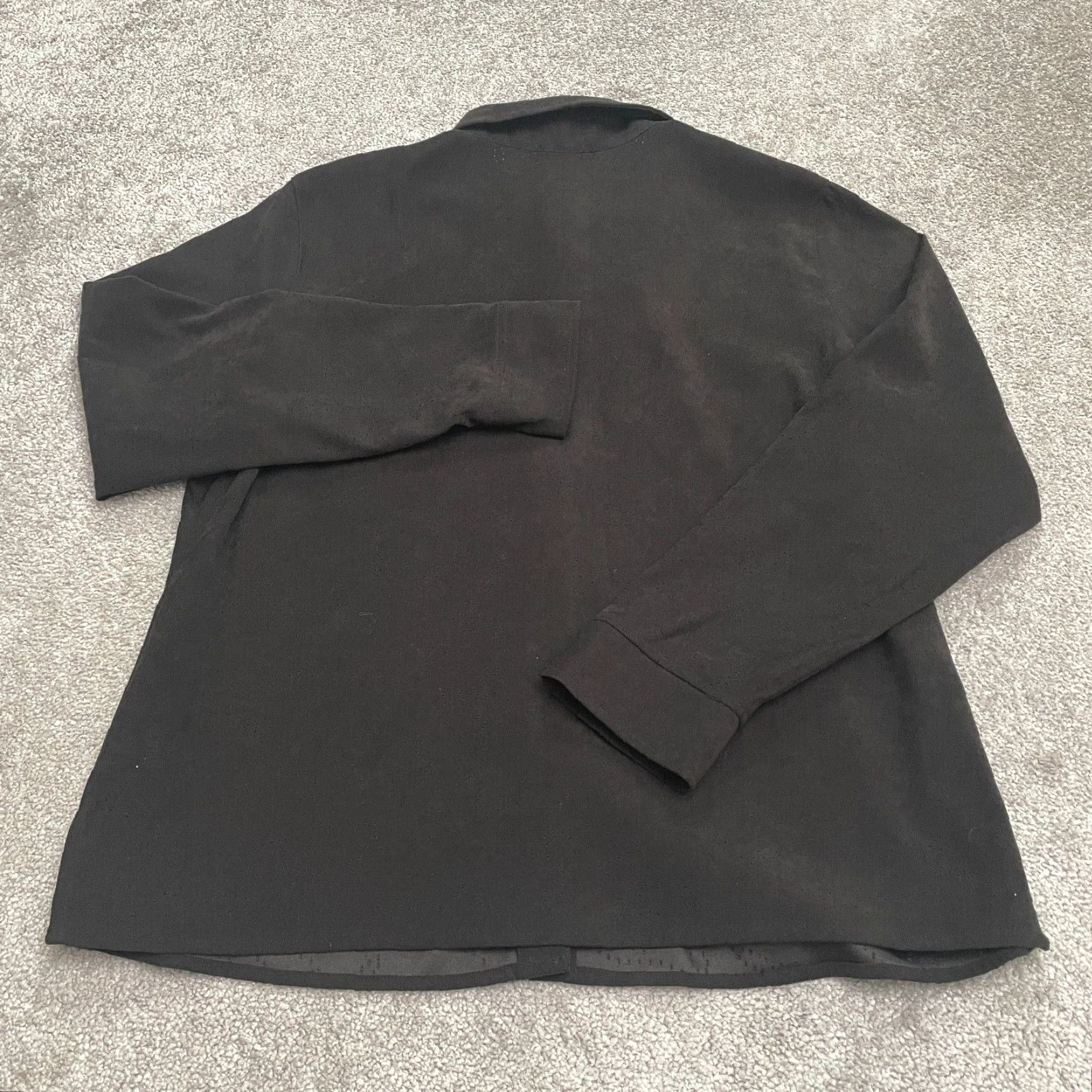 Vintage Classic Elements Shirt Womens XL Black Long Sleeve Casual Workwear Size XL / US 12-14 / IT 48-50 - 2 Thumbnail