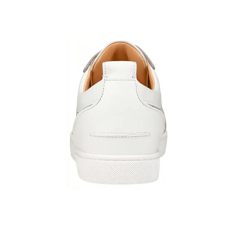 Christian Louboutin o1s1wg110924-louis-junior-spikes-sneaker-in-Grey/white Size US 11 / EU 44 - 4 Thumbnail