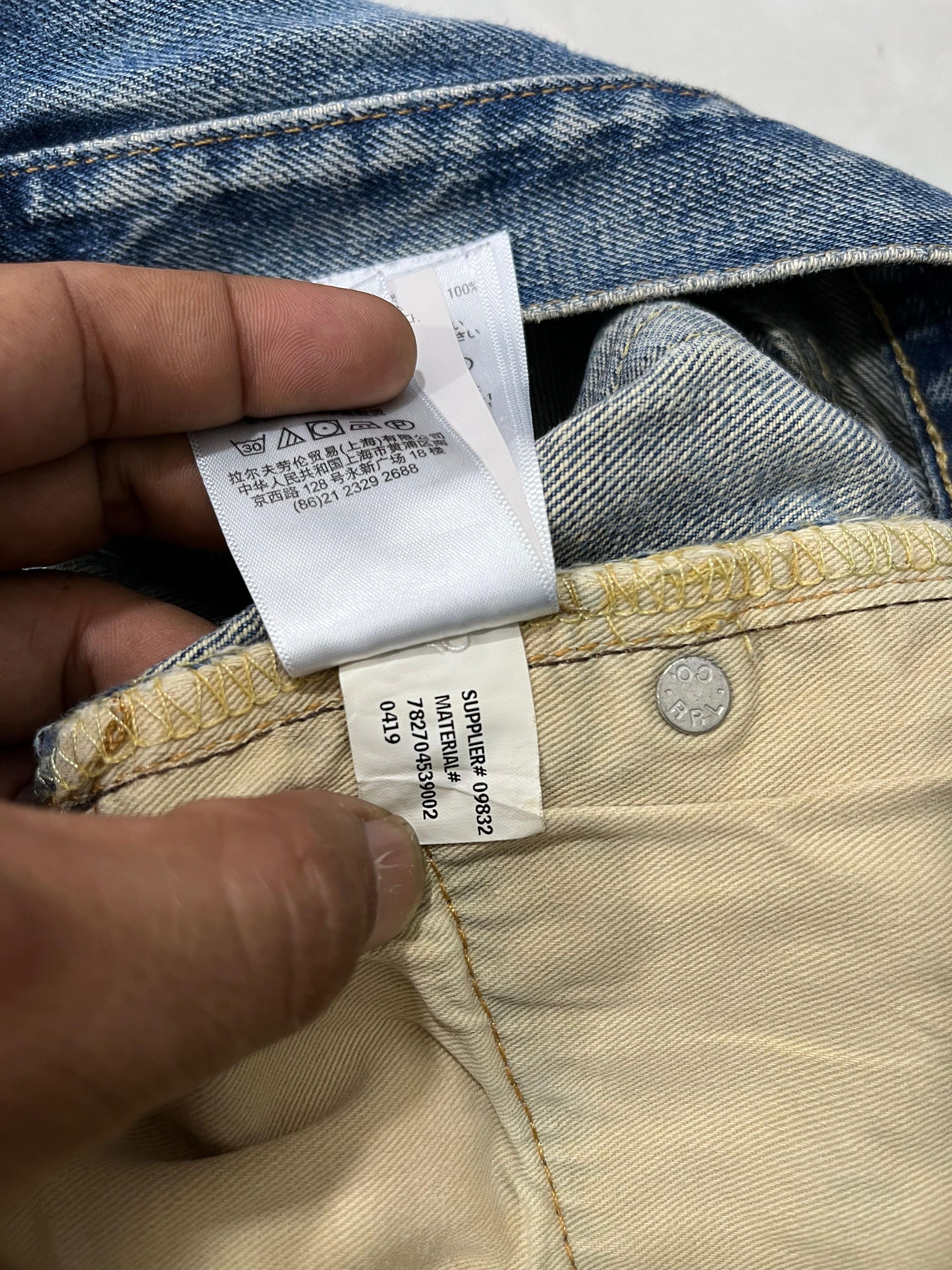 RRL Ralph Lauren Double RL Denim Pants Size US 34 / EU 50 - 16 Thumbnail