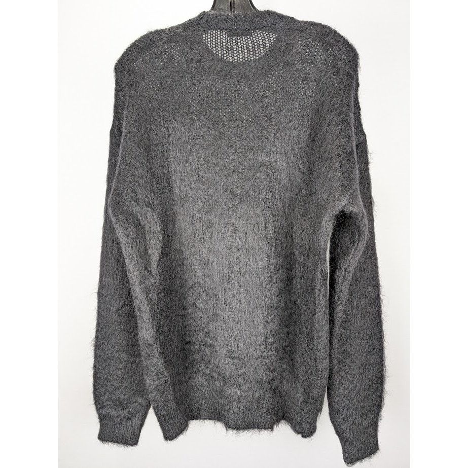 Saint Laurent Paris o1rshd1 Q:3 / Jacquard Sweater in Noir/Naturel Size US S / EU 44-46 / 1 - 9 Thumbnail