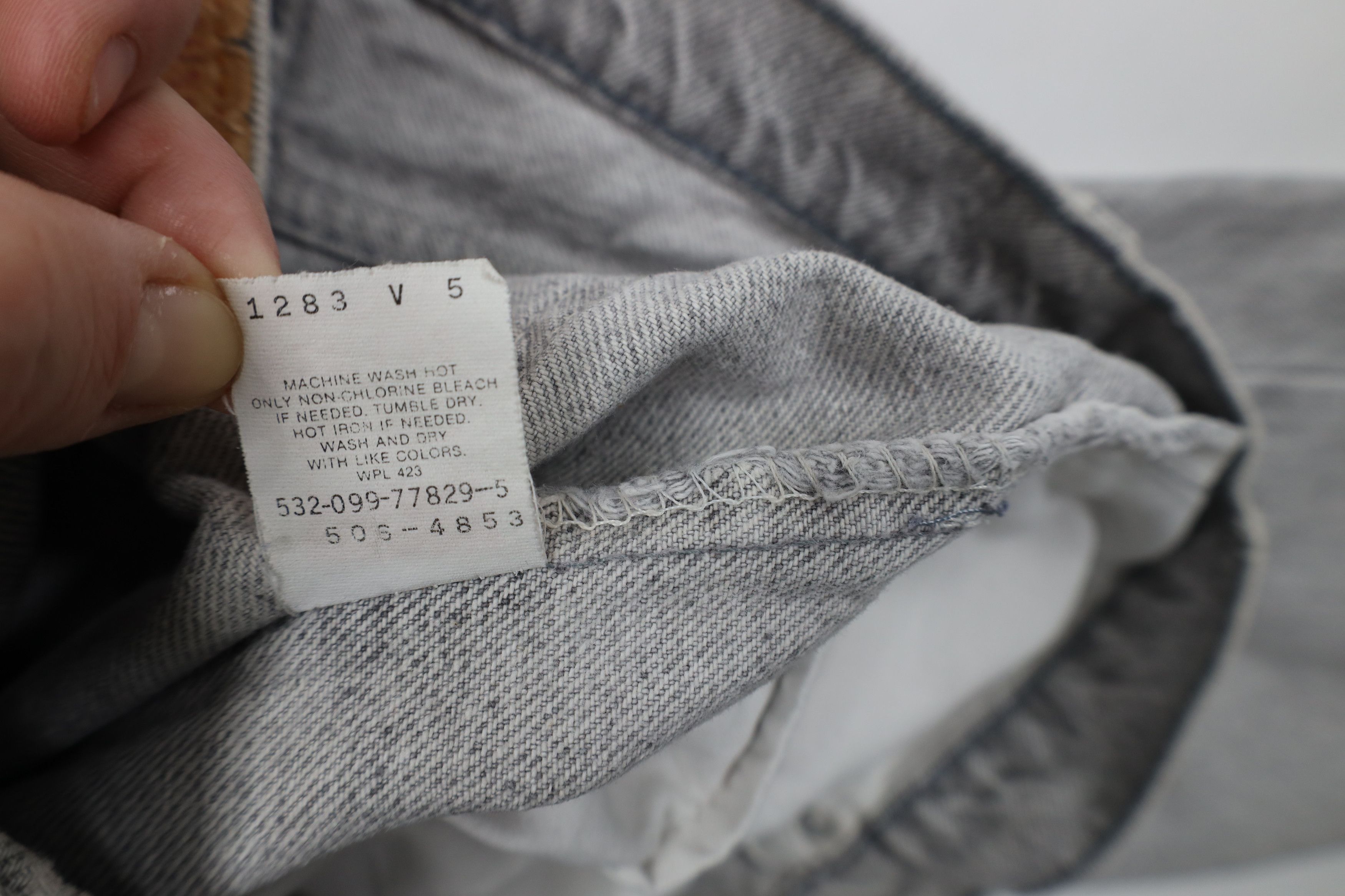 Levi's Vintage 80s 90s Levis 506xx Acid Wash Straight Leg Jeans USA Size US 34 / EU 50 - 10 Thumbnail