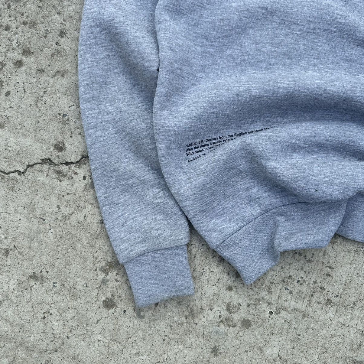 The Mercer Brand Vintage Japanese Style Mercier Sweatshirt Big Logo Size XS Size US XS / EU 42 / 0 - 10 Thumbnail