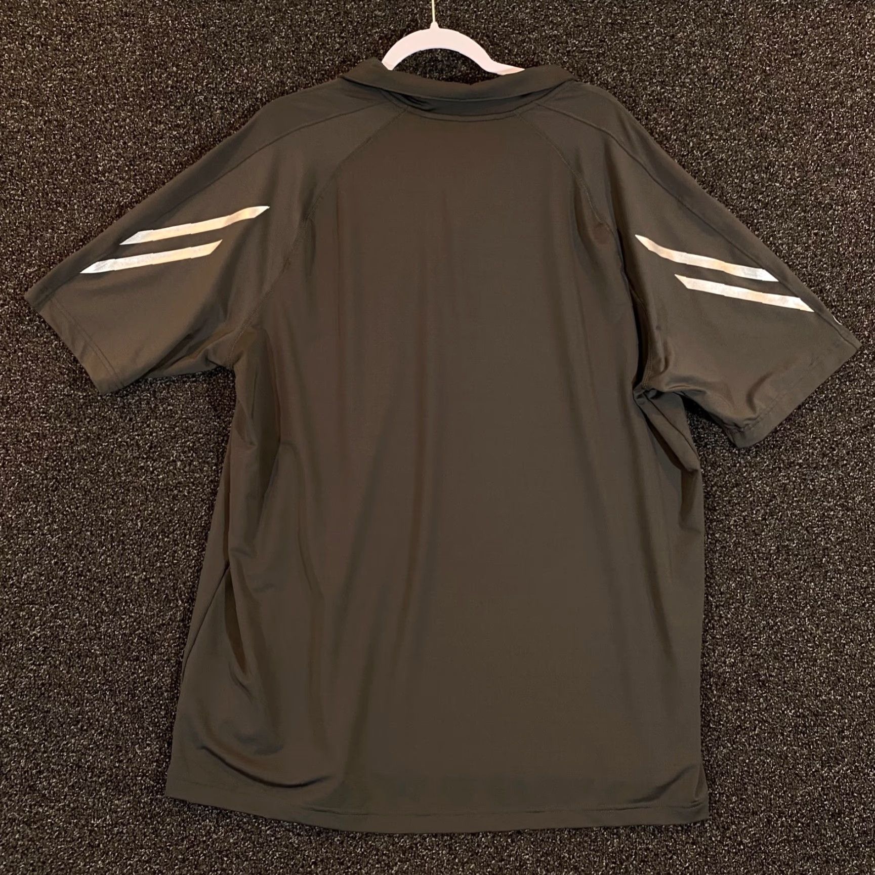 Holloway MIKE TROUT Polo Shirt Mens XL Gray Millersville Thunderbolt Club Golf Tournament Size US XL / EU 56 / 4 - 7 Thumbnail