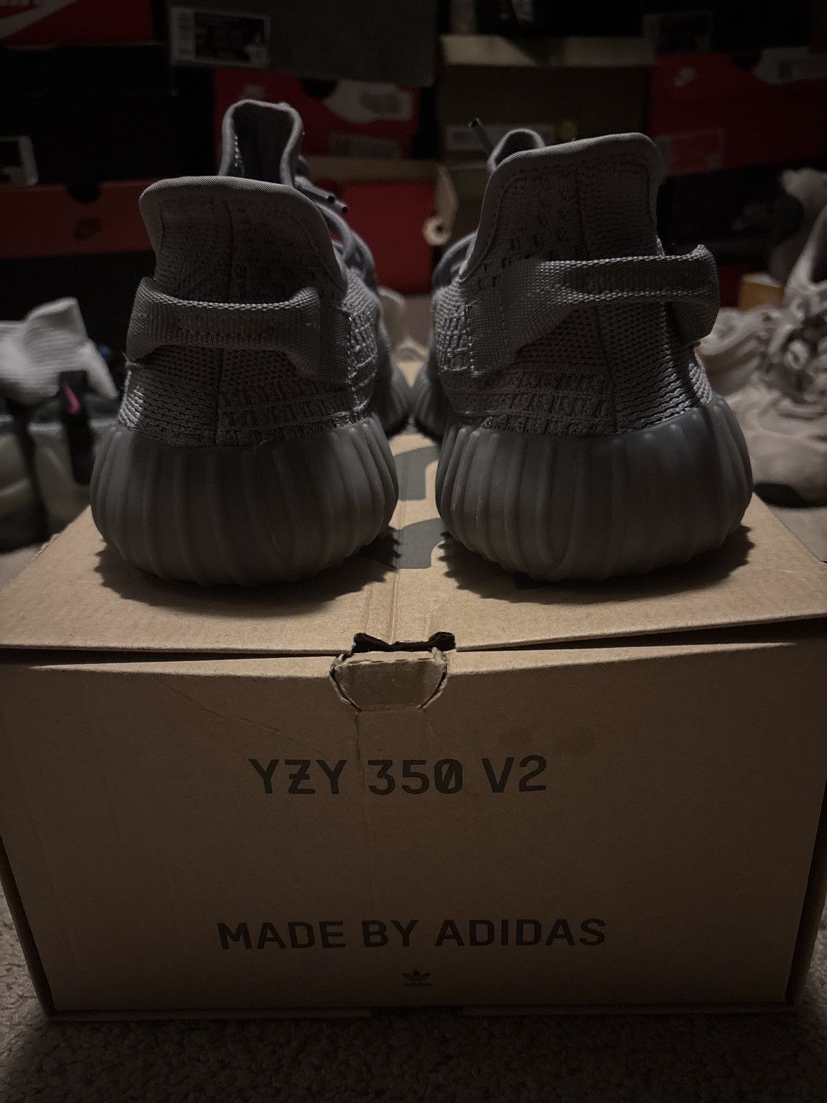 Yeezy YEEZY BOOST 350 V2 STEEL GREY Size US 9.5 / EU 42-43 - 4 Thumbnail