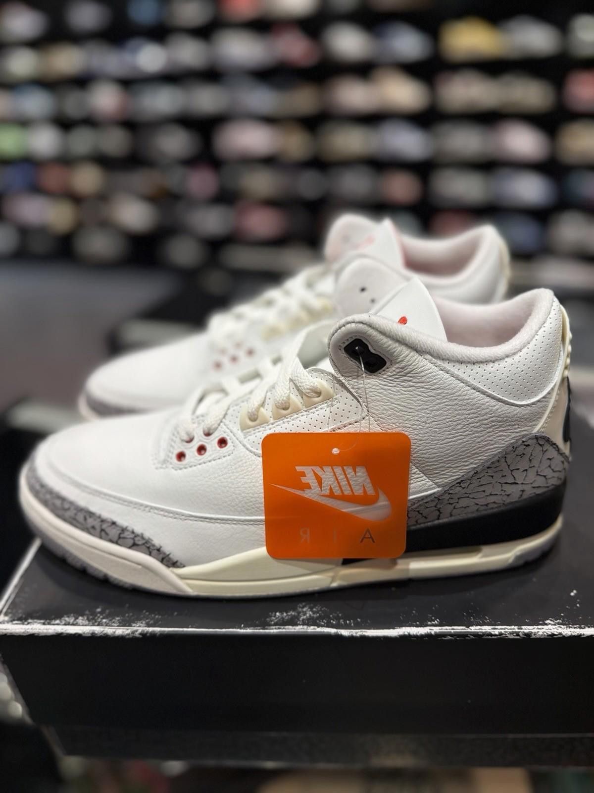 Jordan Brand Nike Air Jordan 3 Retro White Cement Reimagined 2023 (11) Size US 11 / EU 44 - 9 Thumbnail