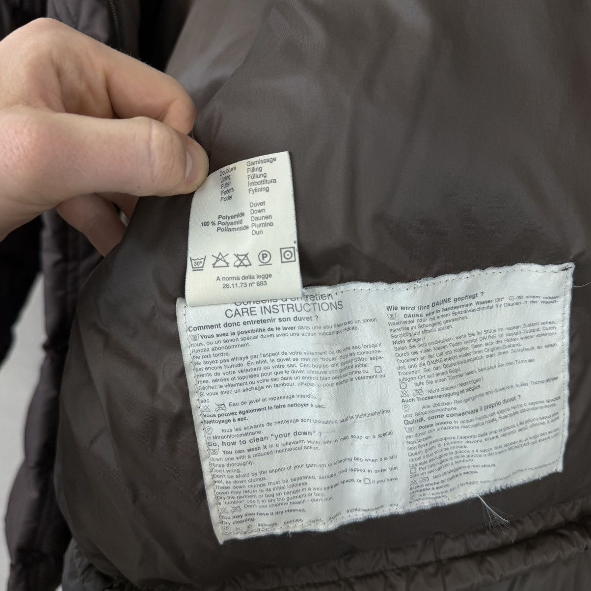 Moncler VINTAGE CHOCOLATE BROWN MONCLER GRENOBLE PUFFER JACKET Size US L / EU 52-54 / 3 - 14 Thumbnail