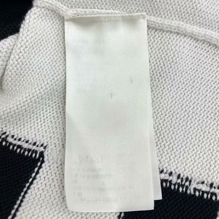 Louis Vuitton Louis Vuitton White Racing Check Cotton Sweater Size US S / EU 44-46 / 1 - 6 Thumbnail