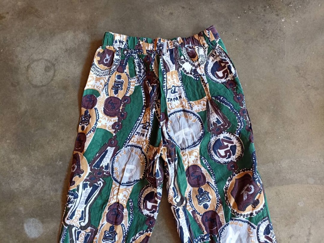 45rpm × Japanese Brand × Vintage Vintage Pants 45rpm Full Print Design Size 28" / US 6 / IT 42 - 5 Thumbnail