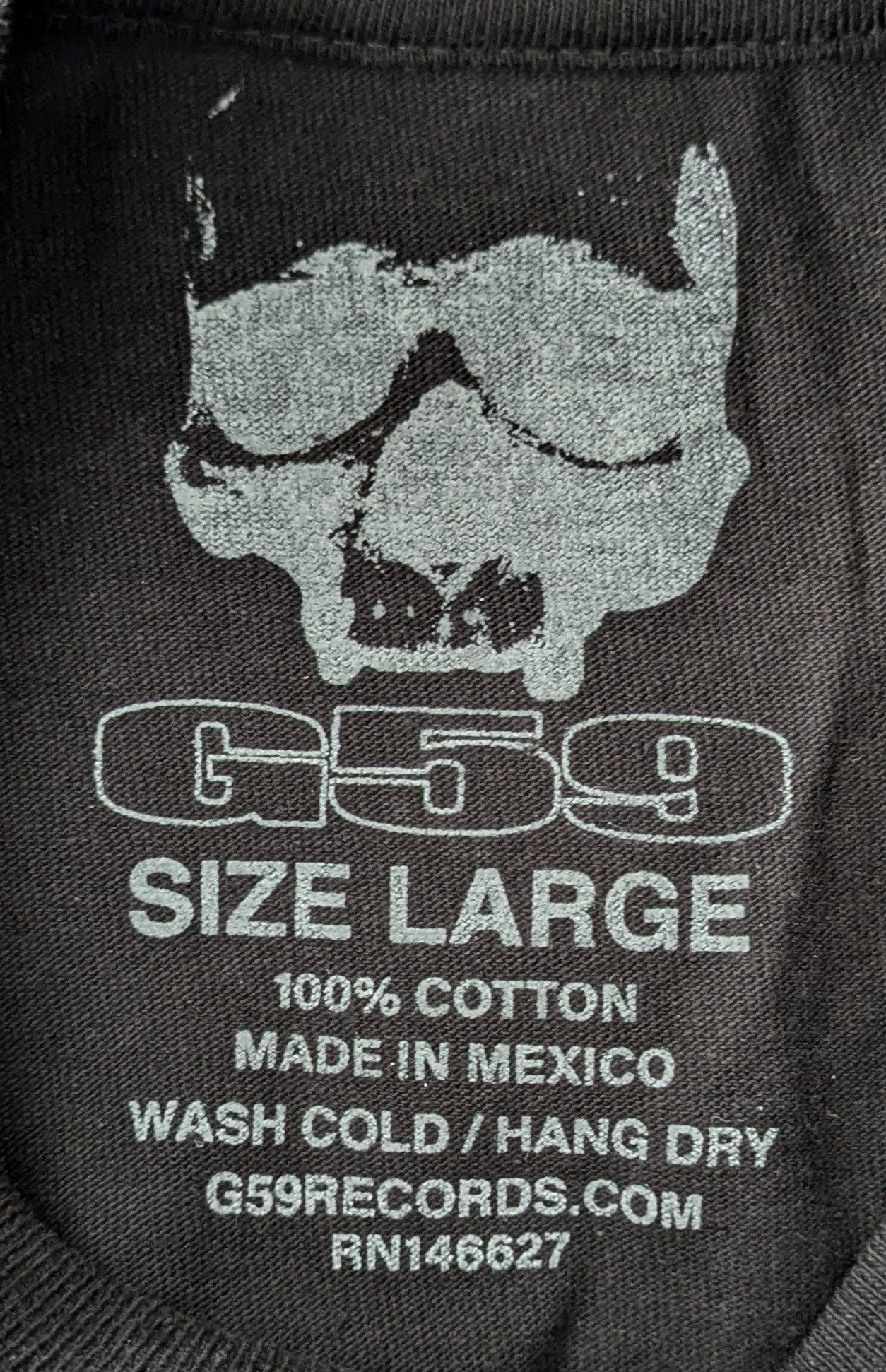G59 Records $uicideboy$ GREYDAY Tour Tee Size US L / EU 52-54 / 3 - 3 Thumbnail