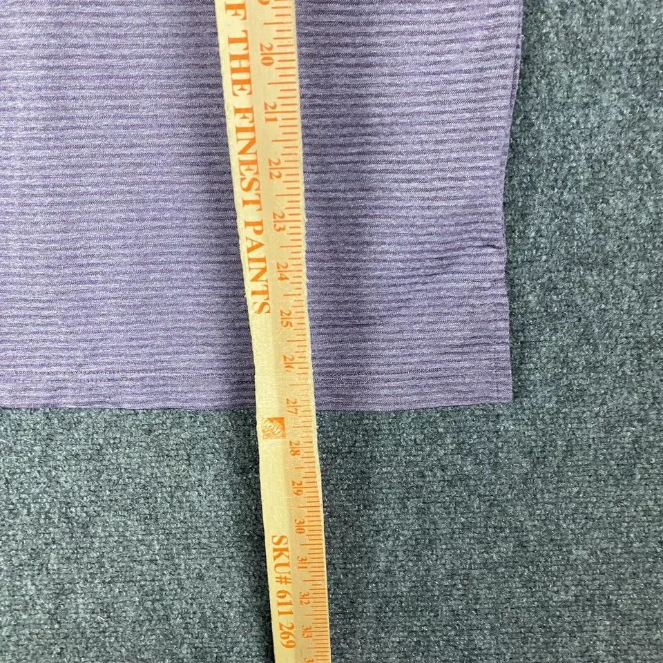 Other 32 Degrees Cool Polo Men's Large Striped Purple Polyester L Size US L / EU 52-54 / 3 - 4 Thumbnail