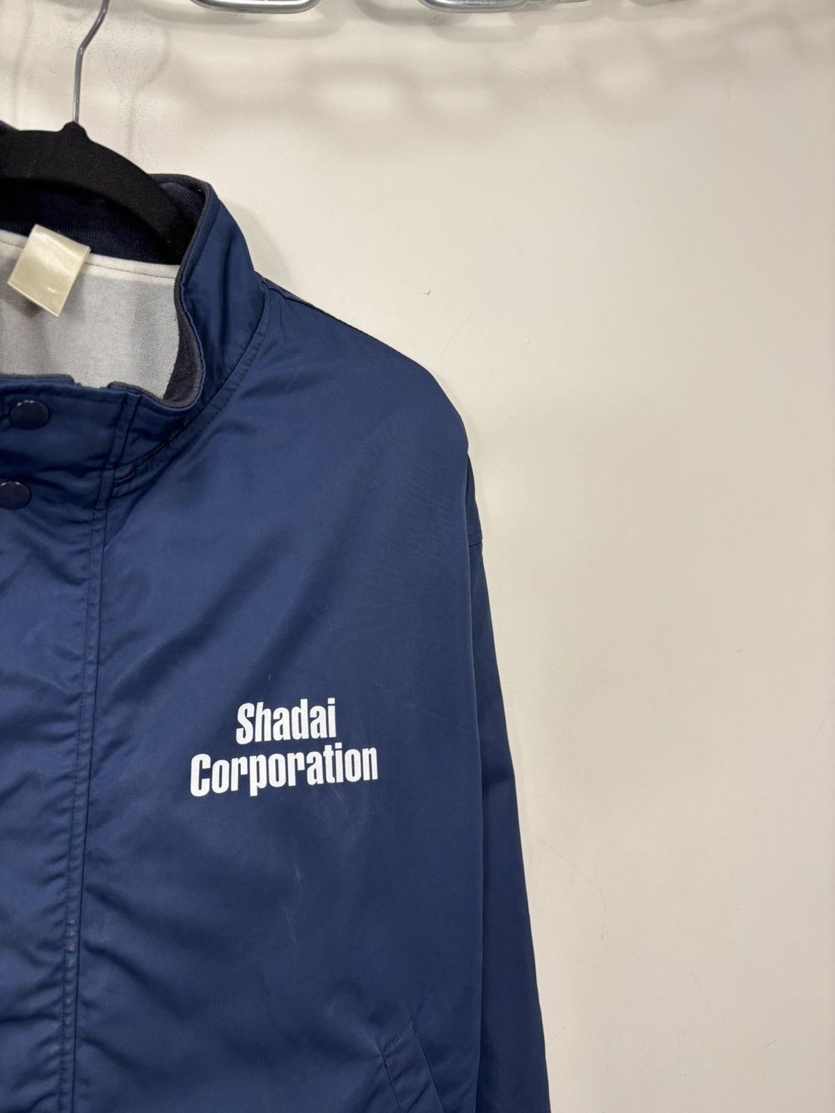 Japanese Brand Vintage Japanese 1990s Big Farm Logo Rare Blue Bomber Jacket Size US L / EU 52-54 / 3 - 4 Thumbnail