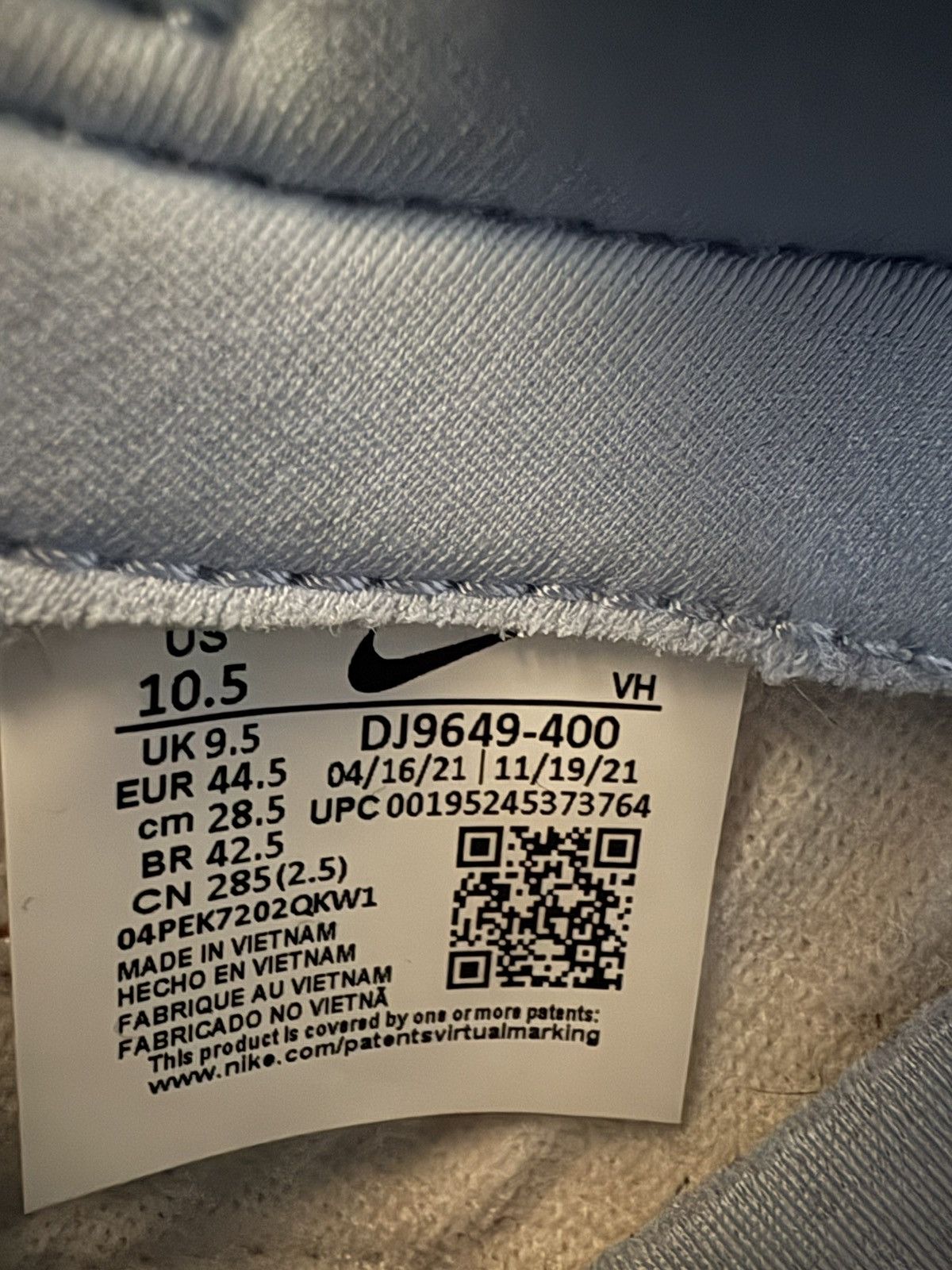 Nike Union LA X Nike Dunk Low ‘Passport Pack-Argon’ Size US 10.5 / EU 43-44 - 8 Thumbnail
