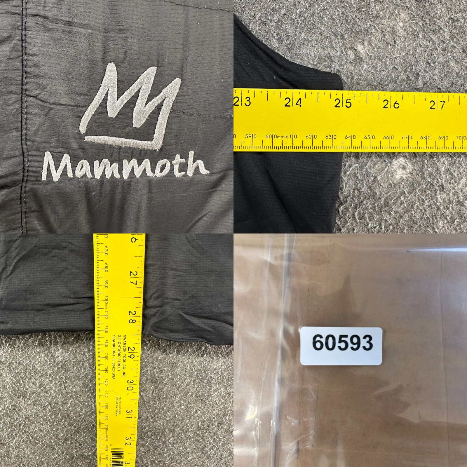 Smartwool Smartwool Smartloft Vest Mens XL Black Full Zip Lined Insulated Nylon Sleeveless Vest Full Zip Insulated Black Mens XL SmartWool Size US XL / EU 56 / 4 - 8 Thumbnail