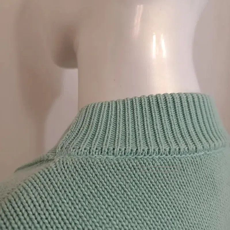 AMI AMI Green Cotton Women's Cardigan . Size M / US 6-8 / IT 42-44 - 4 Thumbnail