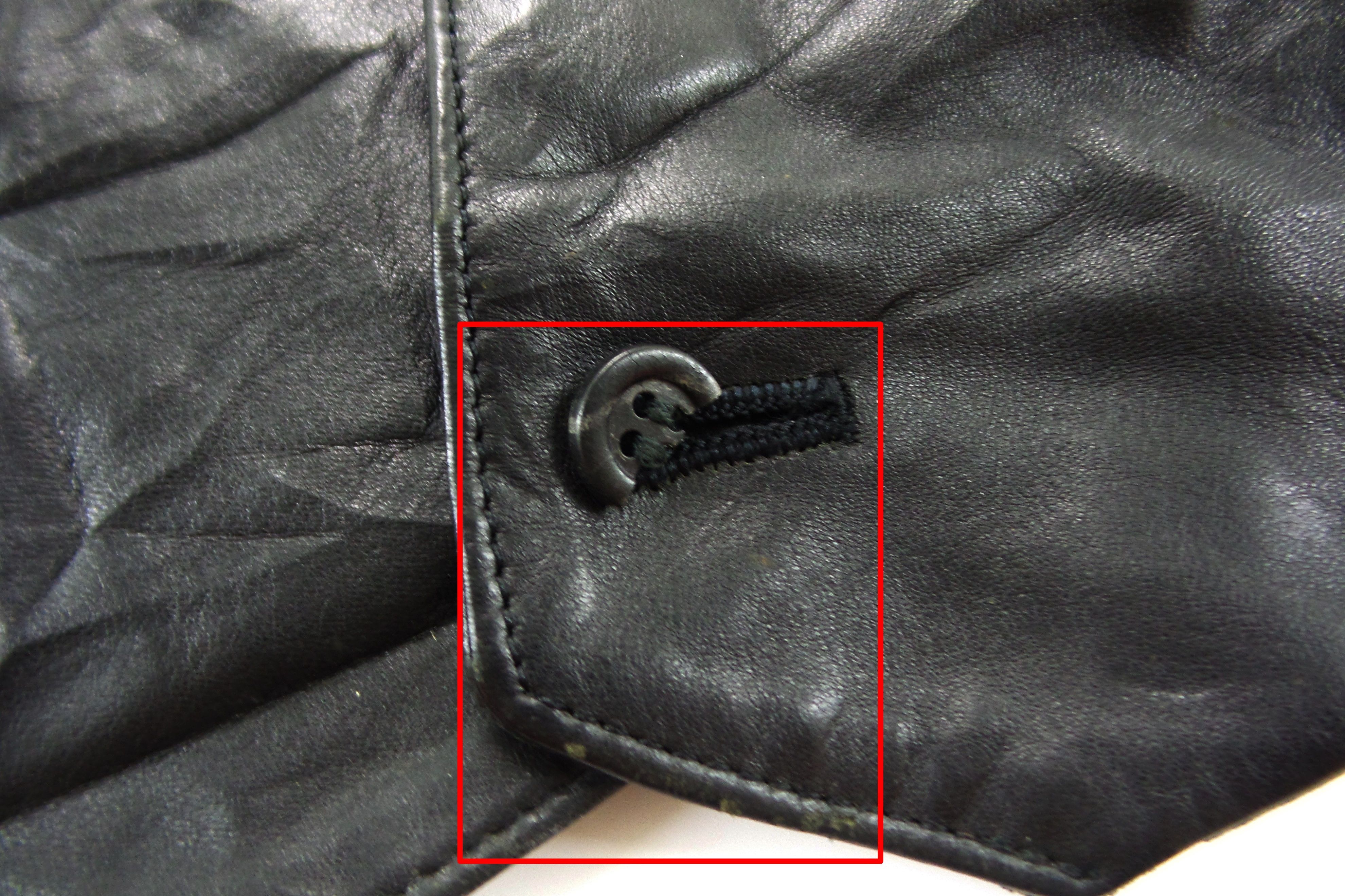 Leather × Vintage Vintage Wrinkle Leather Vests Size US M / EU 48-50 / 2 - 5 Thumbnail
