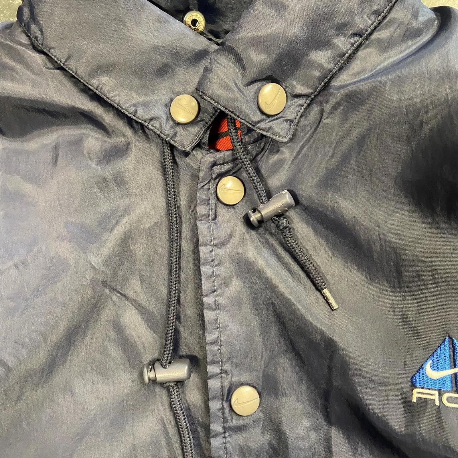 Nike ACG Vintage Navy Nike ACG Jacket Size US L / EU 52-54 / 3 - 3 Thumbnail
