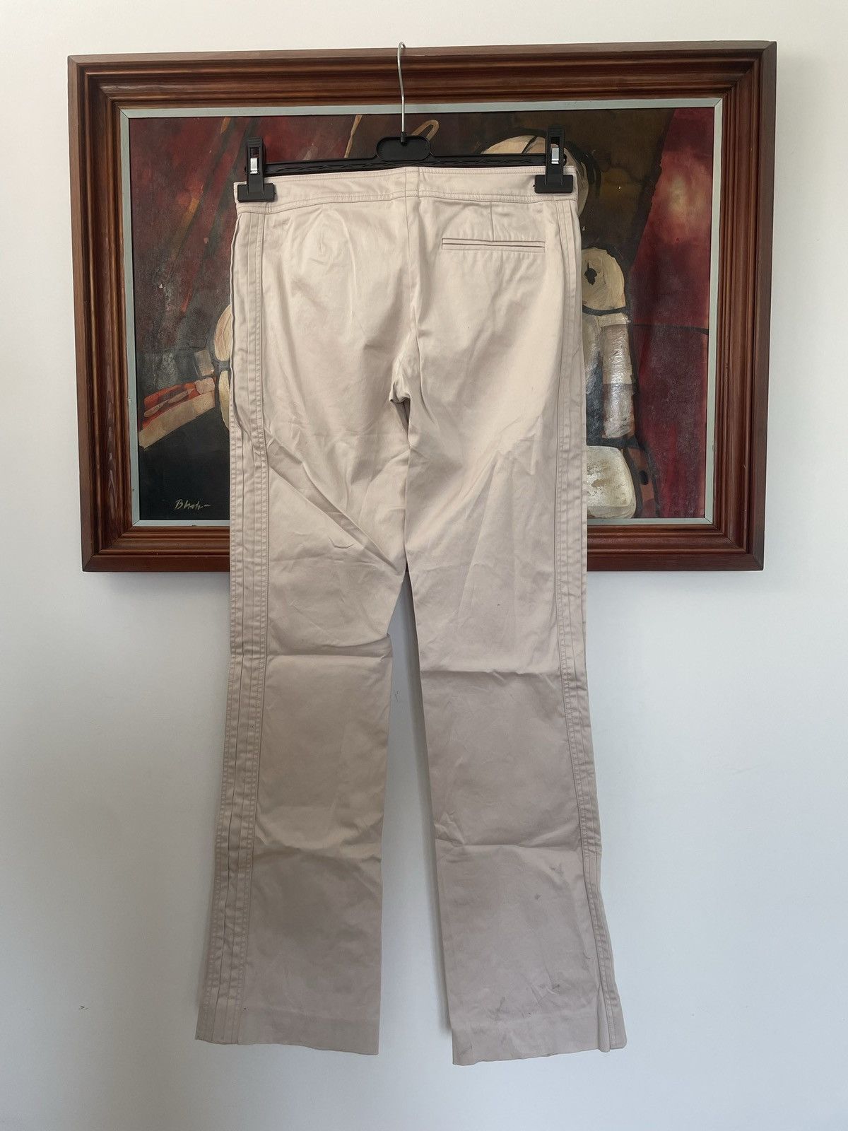 Gucci Gucci Beige Women Pant Designer Classic Luxury Rare Size 27" / US 4 / IT 40 - 2 Thumbnail