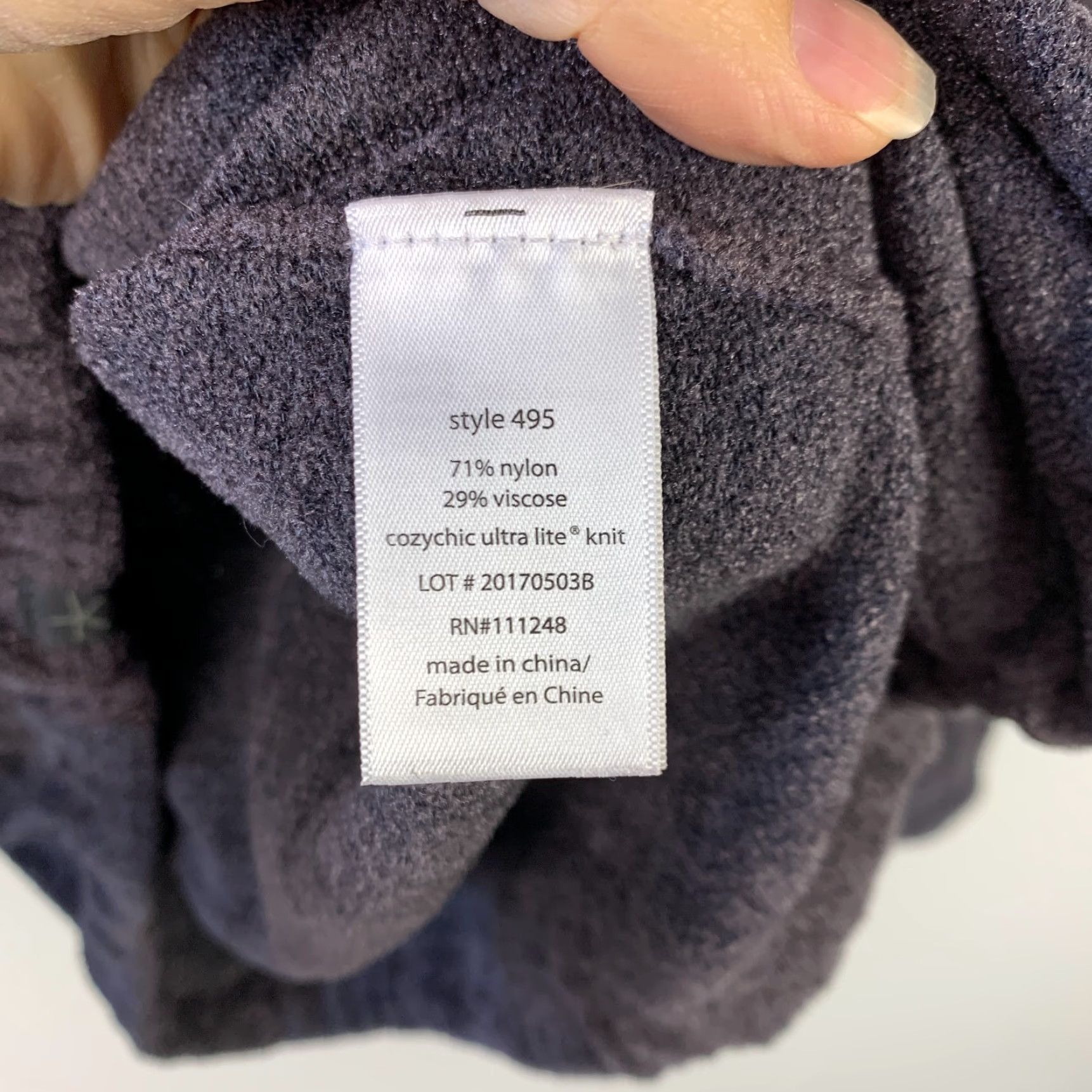 Vintage Barefoot Dreams Shirt Womens Adult Small Gray Slouchy Pullover Blouse Classic Knit Nylon Viscose Casual Sleeve Round Neck Flatbed Comfort Size S / US 4 / IT 40 - 4 Thumbnail
