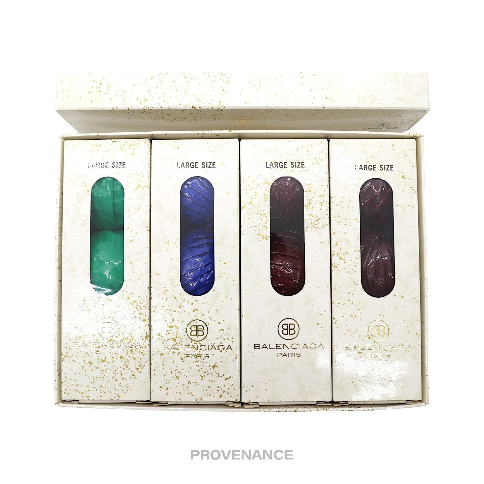 image of Louis Vuitton Balenciaga Golf Balls Box (Set Of 12) - Multicolor in Brown, Men's