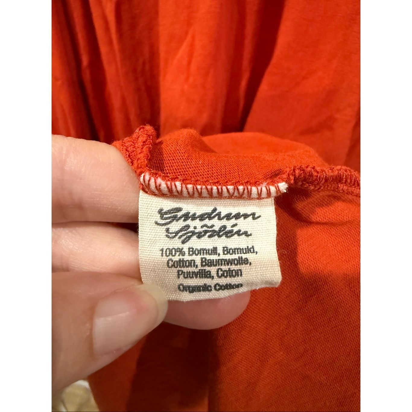 Guru Gudrun Sjoden tank burn orange dress pockets size Large Size L / US 10 / IT 46 - 5 Thumbnail