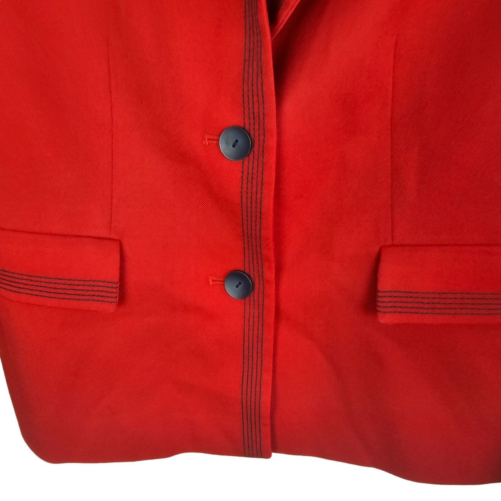Pendleton Vintage Pendleton Womens Wool Blazer Holiday Preppy Academia Size M / US 6-8 / IT 42-44 - 3 Thumbnail