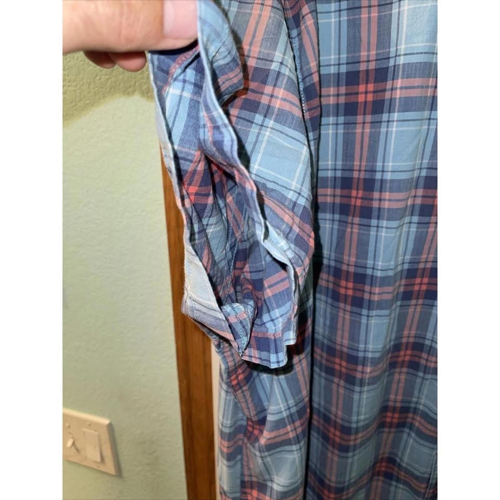 Other Sonoma Modern Fit Plaid Short Sleeve Shirt Size US XXL / EU 58 / 5 - 4 Thumbnail