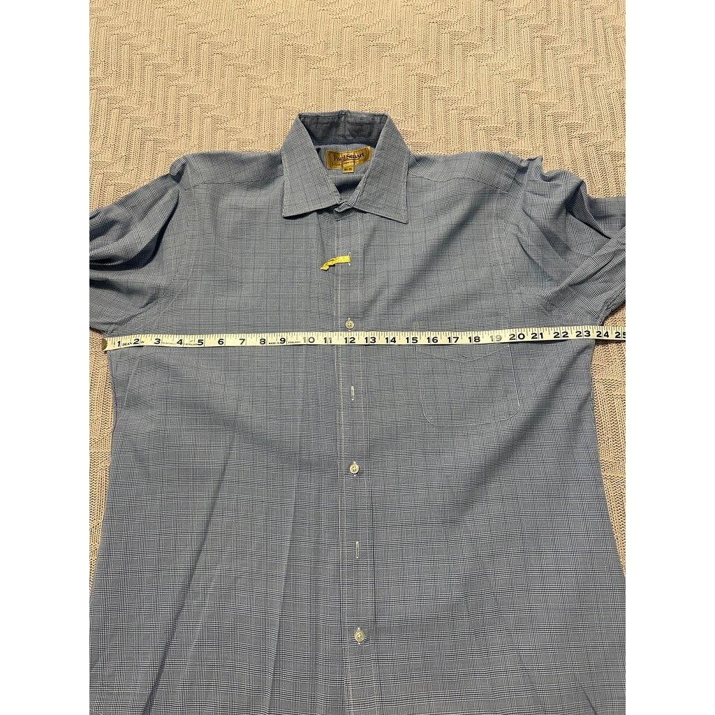 Paul Stuart Paul Stuart blue glen check plaid button down size 15.5 Size US M / EU 48-50 / 2 - 6 Thumbnail