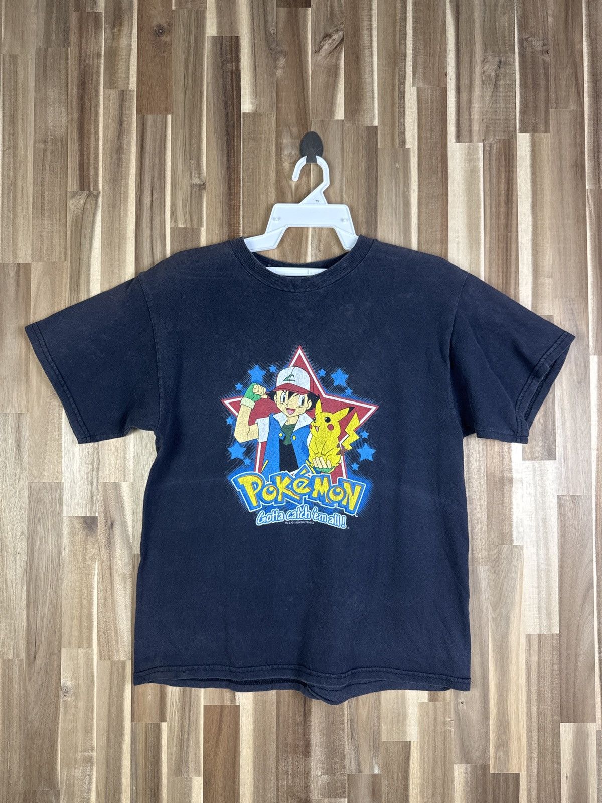 Vintage Vintage Pokemon Tee 90s Size US M / EU 48-50 / 2 - 1 Thumbnail