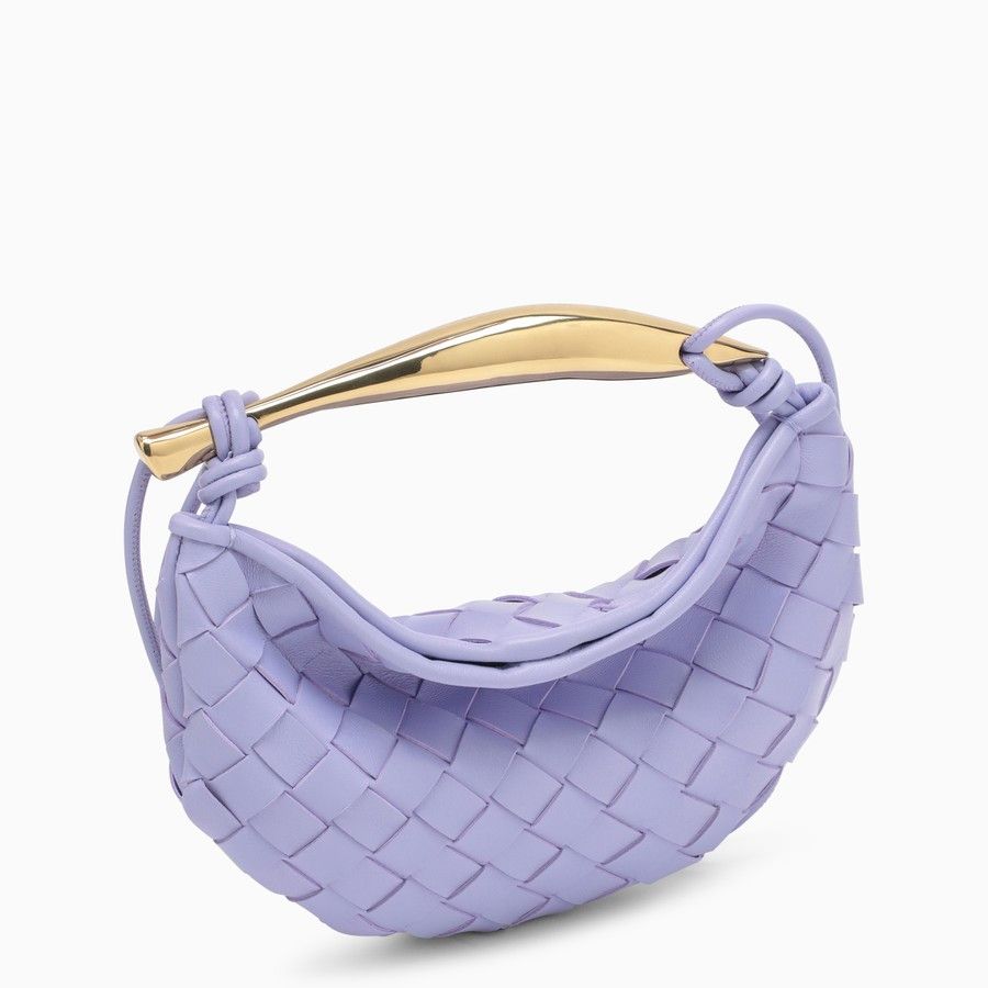 Bottega Veneta o1d2blof0824 Size: OS / Mini Handbag in Purple Size ONE SIZE - 2 Thumbnail