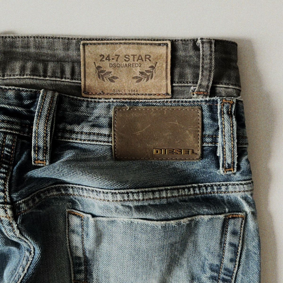 Diesel Rare 1/1 Hybrid Rebuilt Diesel x Dsquared2 Jeans Size US 30 / EU 46 - 10 Thumbnail