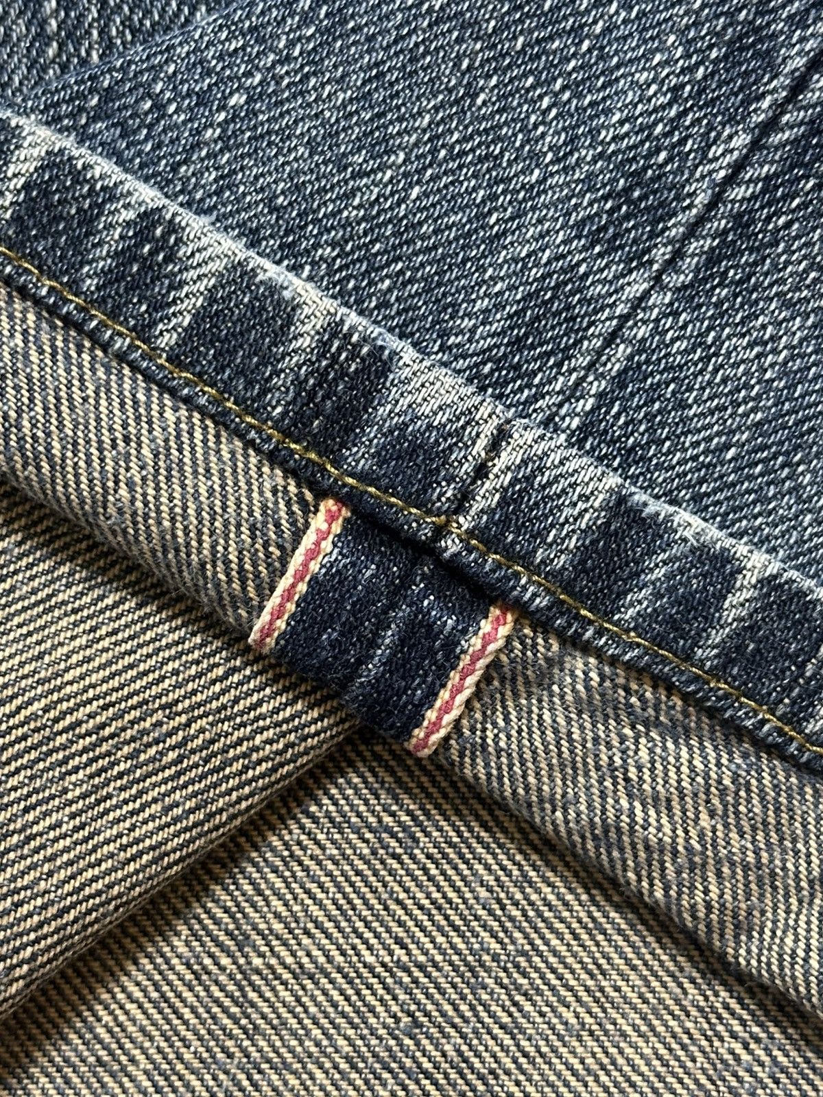Edwin Vintage Edwin 505zx Selvedge Mud Wash Faded Baggy Jeans Size US 32 / EU 48 - 11 Thumbnail