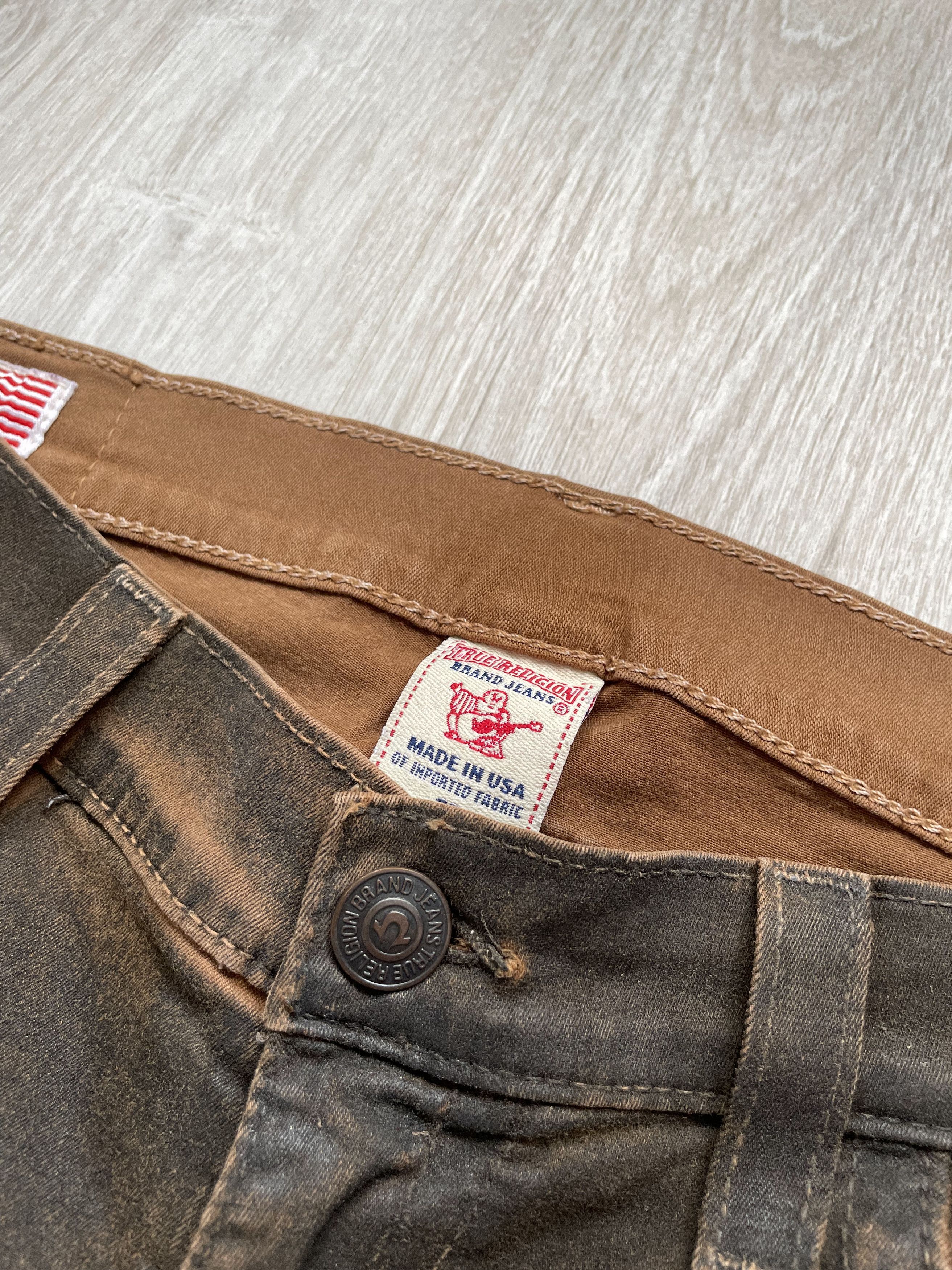 Japanese Brand Vintage Y2K True Religion Made in USA Jeans Size US 30 / EU 46 - 4 Thumbnail