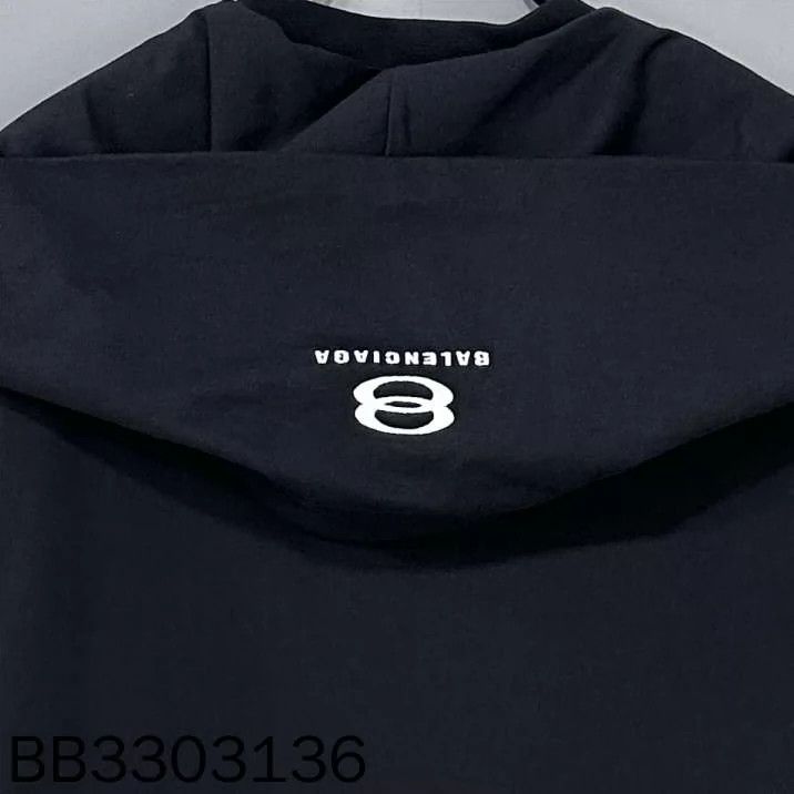 Balenciaga Balenciaga FW24 Four-Sleeve Hooded Double Ring logo Fake Tw Size US S / EU 44-46 / 1 - 4 Thumbnail
