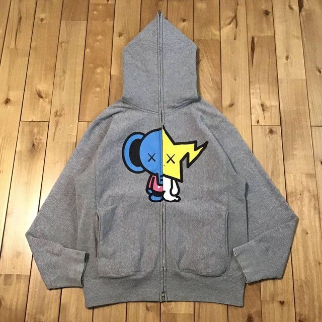 Bape × Kaws × Nigo BAPE × KAWS ANIMAL MILO full zip hoodie BAPE STA APE NIGO Size US S / EU 44-46 / 1 - 1 Thumbnail
