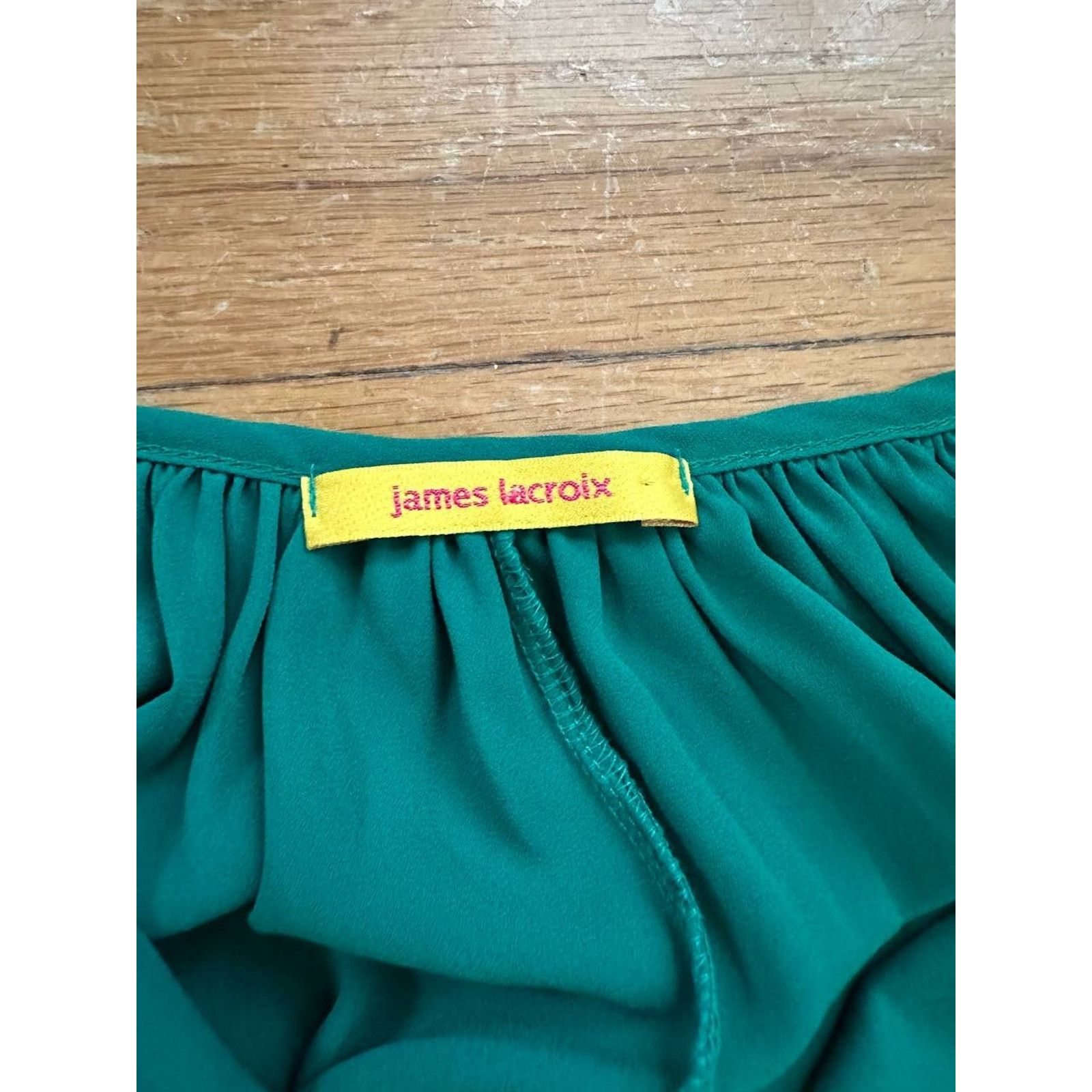 & Other Stories James Lacroix Green Front Dress Size S A000980 Size S / US 4 / IT 40 - 5 Thumbnail