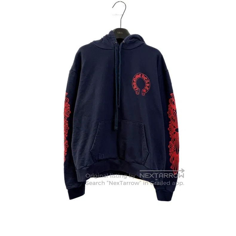 CHROME HEARTS Size M Horseshoe unicorn hoodie