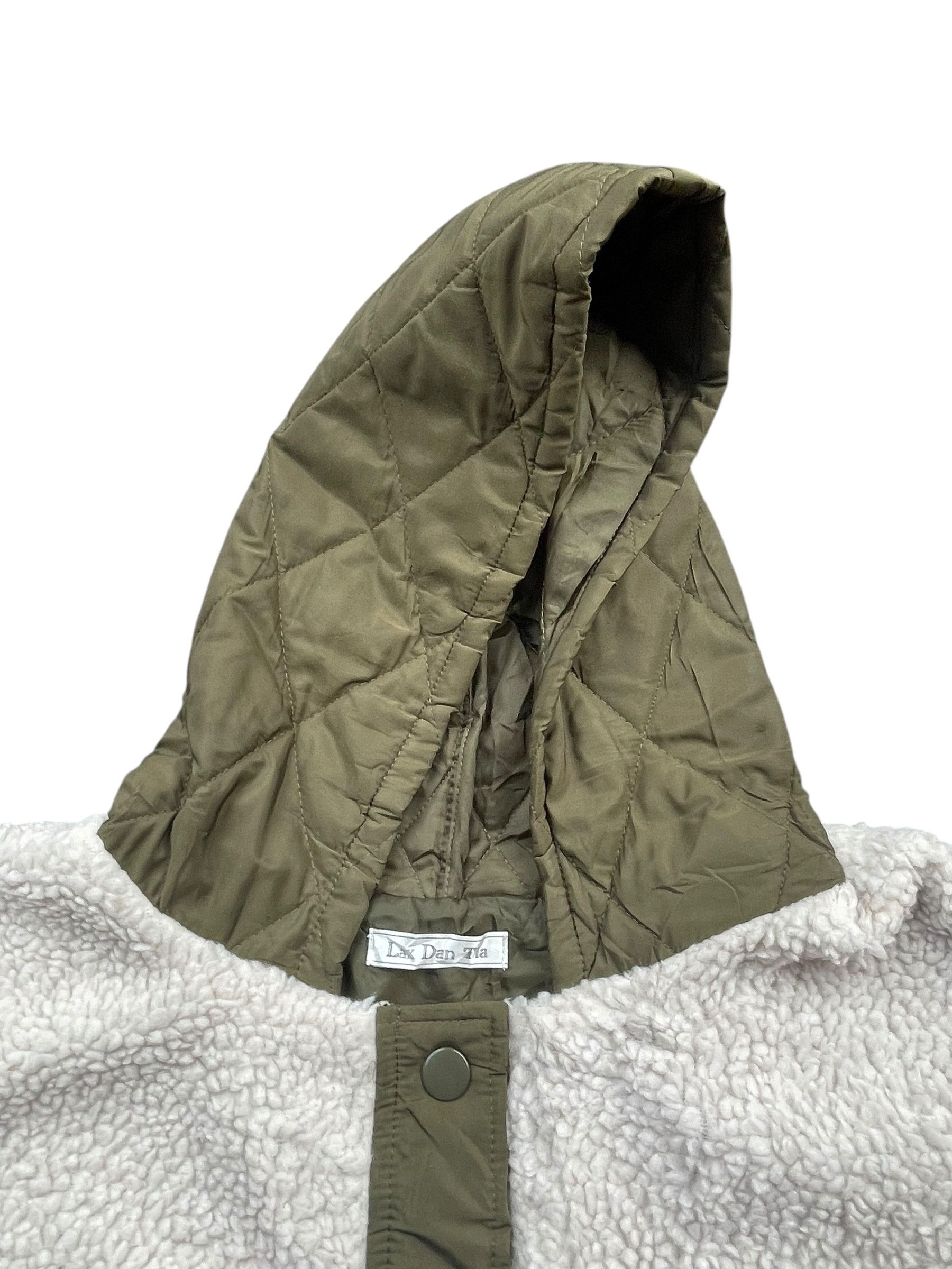 Japanese Brand Lax Dan Tia Quilted Sherpa Jacket Size US XL / EU 56 / 4 - 4 Thumbnail