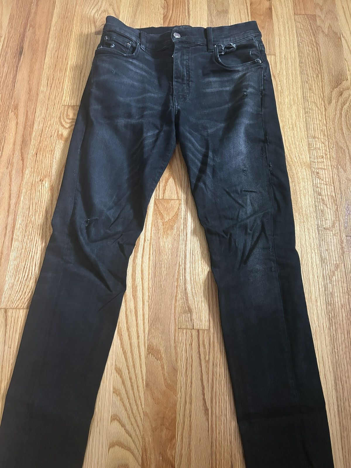Amiri Black Amiri Jeans Denim Size US 32 / EU 48 - 8 Thumbnail