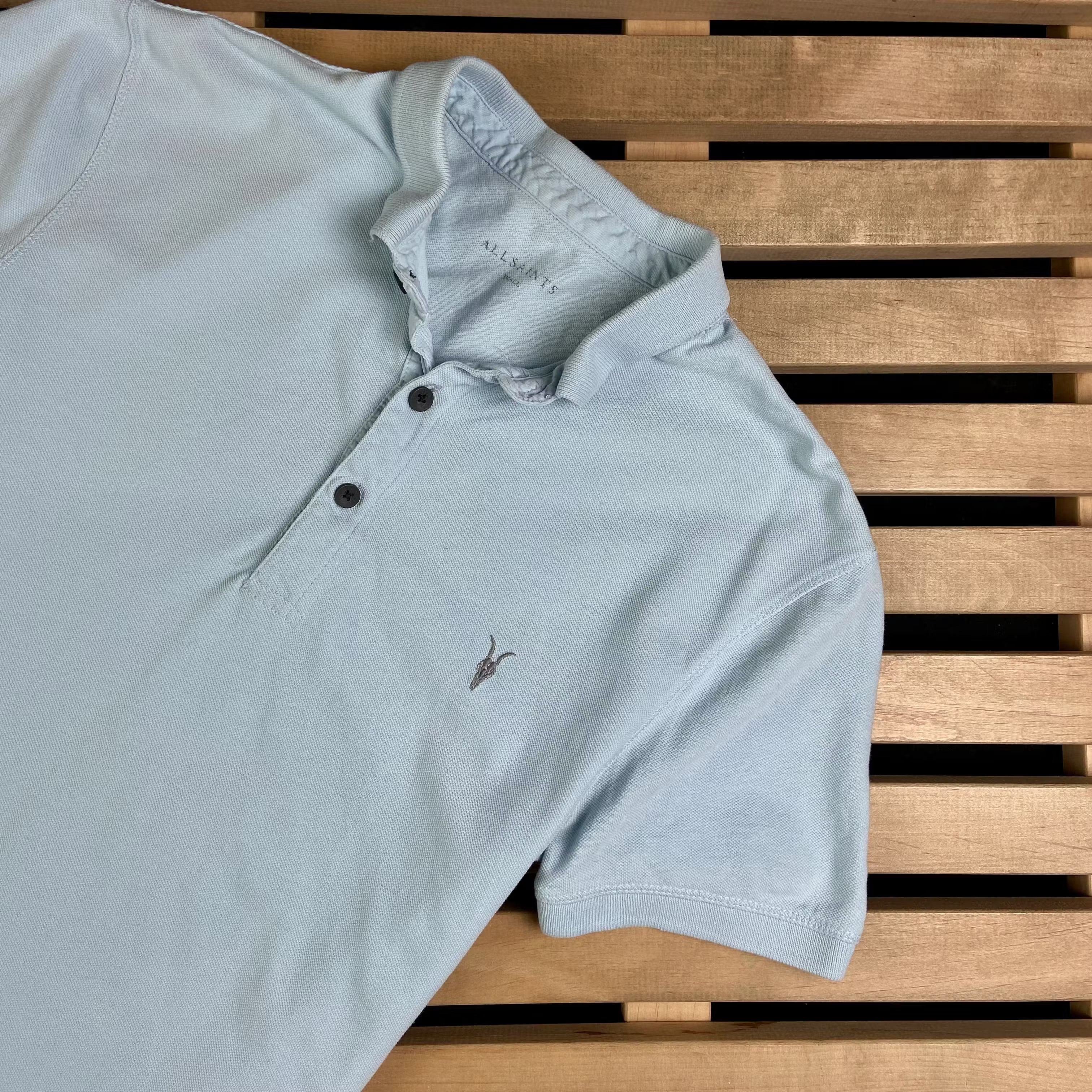 Allsaints Mens Polo T Shirt Allsaints Size S Size US S / EU 44-46 / 1 - 2 Thumbnail