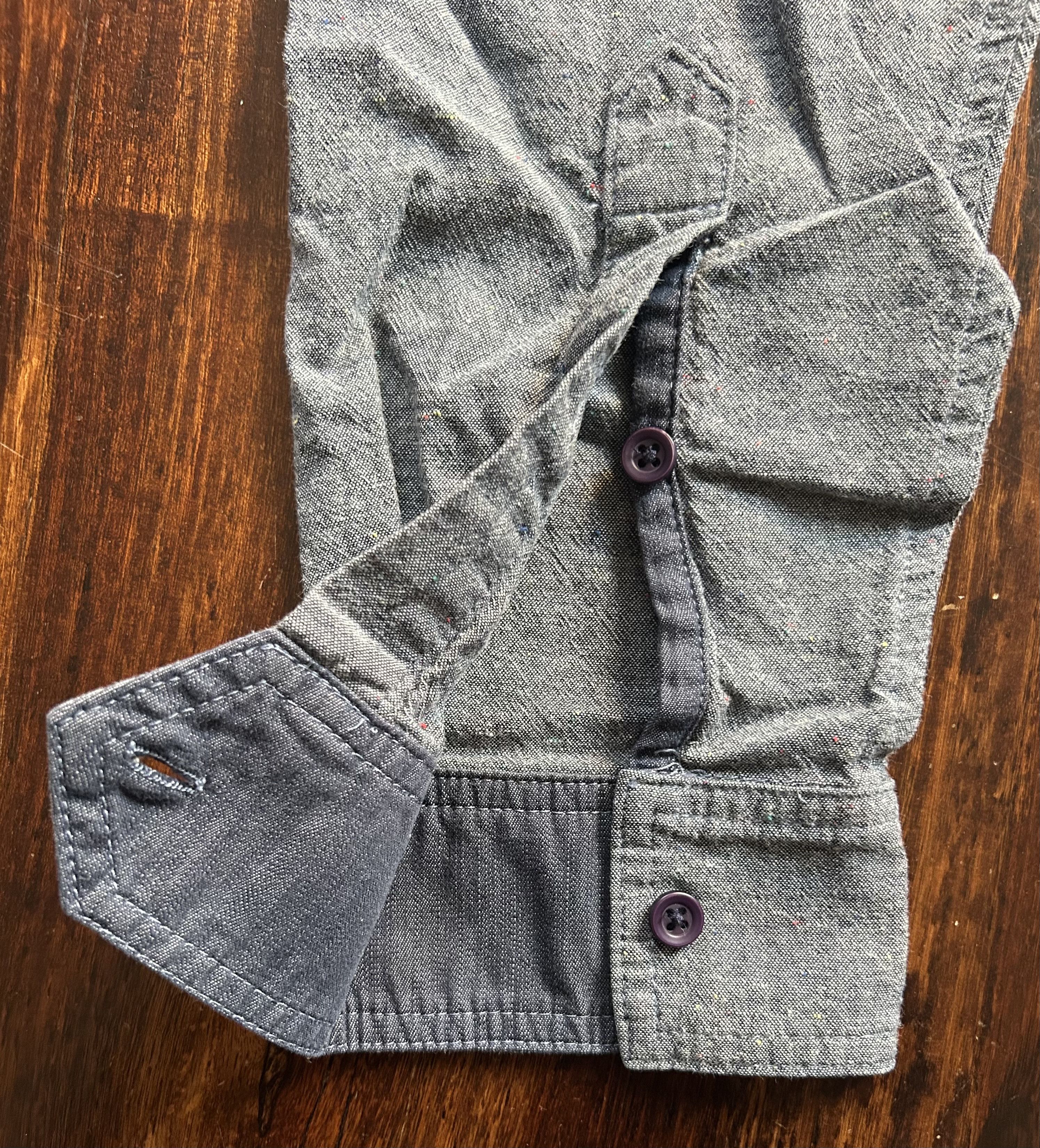 Other Hedley & Bennett Speckled Chambray Work Shirt | Made in LA Size US M / EU 48-50 / 2 - 5 Thumbnail
